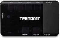 TRENDnet TK-U404 - Hub - 4 x USB 3.1 (f&uuml;r PCs) + 4 x USB 3.1 (f&uuml;r Ger&auml;te)
