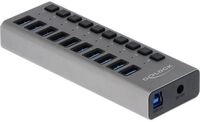 Delock Hub - 10 x SuperSpeed USB 3.0 - Desktop