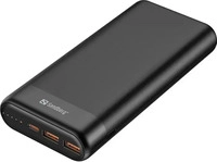 SANDBERG 420-62, SANDBERG Powerbank - 20000 mAh - 74.4 Wh - 3.25 A - PD, QC 3.0 - 3