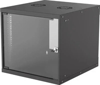 INTELLINET 714808, Intellinet Network Cabinet, Wall Mount (Basic), 9U, Usable Depth