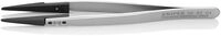 KNIPEX Pinzette mit Wechselspitzen ESD Glatt 130 mm