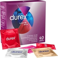 DUREX 3306540, Durex Love Mix 40er Kondome DE FR IT