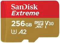 SanDisk microSDXC Extreme 256GB (R190 MB/s) Mobile Gaming + 1 Jahr RescuePRO Deluxe
