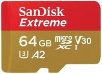 SanDisk microSDXC Extreme 64GB (R170 MB/s) Mobile Gaming + 1 Jahr RescuePRO...