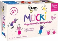C.KREUL 23051, C.KREUL C. Kreul GmbH & Co.KG MUCKI Fingerfarbe f&uuml;r K&ouml;nigskinder 6er