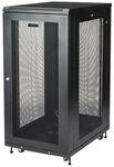 StarTech.com RK2433BKM Serverschrank (24HE, 78cm tiefes Geh&auml;use, Netzwerk Server