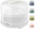 Rotho Tortenglocke XL 26 cm mit Trays FRESH Weiss