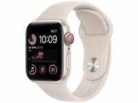 APPLE MNPH3FD/A, Apple Watch SE LTE Aluminium Sternenlicht 40mm GPS + Cellular,...