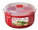 Sistema Plastics Sistema 1113 - Sch&uuml;ssel - Rot - Transparent - 915 ml - Transparent