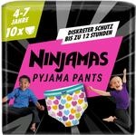 Pampers Ninjamas f&uuml;r M&auml;dchen 4-7 Jahre Absorbierende Nachth&ouml;schen, 10 St&uuml;ck
