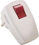 AS Schwabe WINKELSTECKER M. 0/I BEL. WS / SCHWAB 45034 SCHUTZKONTAKT 45034