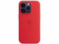 APPLE MPTG3ZM/A, Apple iPhone 14 Pro Silikon Case, (PRODUCT)RED mit MagSafe