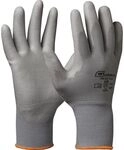 GEBOL Schutzhandschuh Micro Flex grau Gr&ouml;&szlig;e 8