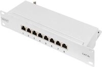 DIGITUS CAT 6A, Klasse E Patch Panel, geschirmt, schwarz