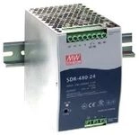 Meanwell Mean Well SDR-480 series SDR-480-24 - Netzteil (DIN-Schienenmontage