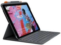 Logitech Slim Folio - Tastatur und Folioh&uuml;lle - kabellos - Bluetooth LE - QWERTY -