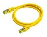 PYTHON Patchkabel m. Cat.7 Rohkabel Nylongefl. gelb - Kabel - Netzwerk