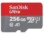 SANDISK 00215484, SanDisk microSDHC Ultra 256GB (UHS-1/Cl.10/120MB/s) + Adapter,