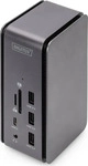 DIGITUS DA-70897, DIGITUS Dockingstation USB 4.0 8K USB-C grau/schwarz