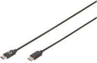DIGITUS USB-C Anschlusskabel, USB-C - USB-C