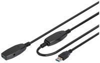 DIGITUS Aktives USB 3.0 Verl&auml;ngerungskabel, 20 m
