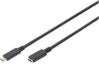 DIGITUS USB Type-C Verl&auml;ngerungskabel, Type-C - C