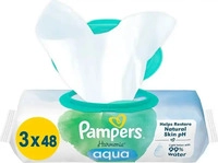 Pampers Feuchte T&uuml;cher Aqua Soft touch 3x Feuchtt&uuml;cher 144 St&uuml;ck