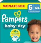 Pampers Baby Dry Gr. 5 Junior 11-16kg Windeln, 174 St&uuml;ck, Monatsbox