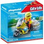 geobra Brandst&auml;tter Stiftung & Co.K Notarzt-Motorrad mit Blinklicht
