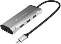 j5create JCD392-N - Dockingstation - USB-C / USB4 / Thunderbolt 3 / Thunderbolt 4