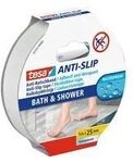 tesa&reg; Anti-Rutschband f&uuml;r Bad und Dusche &ndash; 5 m x 25 mm &ndash; transparent &ndash;