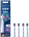 Oral-B Pro 3D White 4er Aufsteckb&uuml;rsten