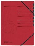 herlitz Ordnungsmappe 1-7 Quality, rot