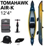 Aqua Marina Tomahawk AIR-K 375 High Pressure Speed Kayak 1-person. DWF Deck. (pad