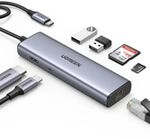Ugreen USB-C to 2*USB3.0+HDMI+RJ 45+SD&TF+PD port Hub