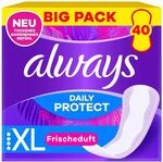 always Daily Protect Extra Long mit Frischeduft, 40Stk. Slipeinlage