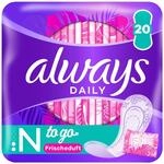 always Normal to go mit Frischeduft 20 Slipeinlage