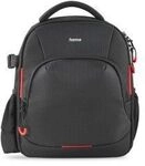Hama Kamera-Rucksack "Ohio", 150, Schwarz/Rot