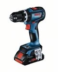 Akku-Schlagbohrschrauber GSB 18V-90 C, 2 Akku GBA 18V 5.0Ah, Ladg. u. L-BOXX