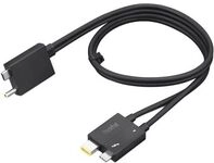 Lenovo Split Cable - Thunderbolt-Kabel - USB-C-/Stromanschluss zu USB-C, Slim Tip