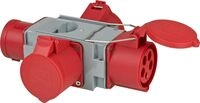 Brennenstuhl Kreuzverteiler CEE400V/32A 3fach Stecker CEE + 3x Steckdosen CEE