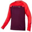 Endura MT500 Burner Trikot (Langarm) aubergine S E3212AU/3