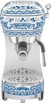 Smeg ECF02DGBEU, Smeg ECF02DGBEU Espresso-Kaffeemaschine 50's Style D&G Blu
