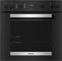 Miele 22245500D, Miele H 2455 E Einbauherd Obsidianschwarz/Edelstahl-Look
