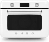 Smeg COF01WHEU, Smeg COF01WHEU Kombi-Tisch-Dampfbackofen 50's Style Wei&szlig;