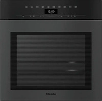 Miele 23746589D, Miele DGC 7465 HCX Pro Griffloser Dampfbackofen Obsidianschwarz Matt