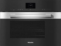 Miele 23764044D, Miele DGM 7640 Dampfgarer mit Mikrowelle Edelstahl/CleanSteel