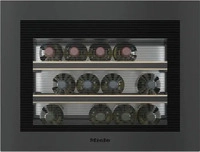 Miele 12204800, Miele KWT 7112 iG Einbau-Weintemperierschrank Obsidianschwarz Matt