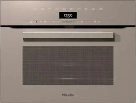Miele 12821440, Miele H 7440 BM Kompakt-Backofen mit Mikrowelle Pearlbeige