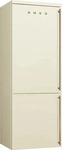 Smeg FA8005LPO6, SMEG FA8005LPO6 K&uuml;hl-/Gefrierkombination Nostalgie Creme Messing